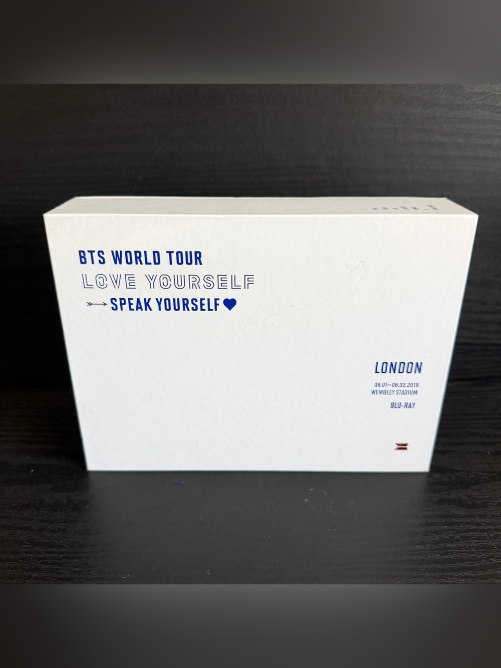 BTS World Tour 'love Yourself: Speak Yourself' London Blu-ray Region Free EUC NM